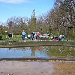 Teich-Biotop am Treffpunkt Natur Frommenhausen